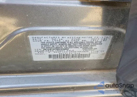 2016 Nissan Sentra S z USA, uszkodzony, nr VIN 3N1AB7AP3GL649892